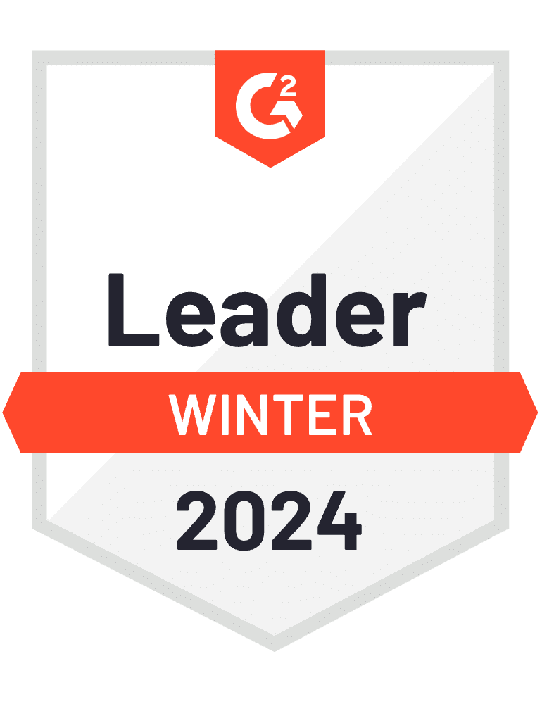 G2 Badge for Leader in Enterprise Category